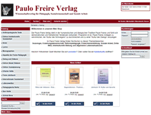 Tablet Screenshot of paulo-freire-verlag.de